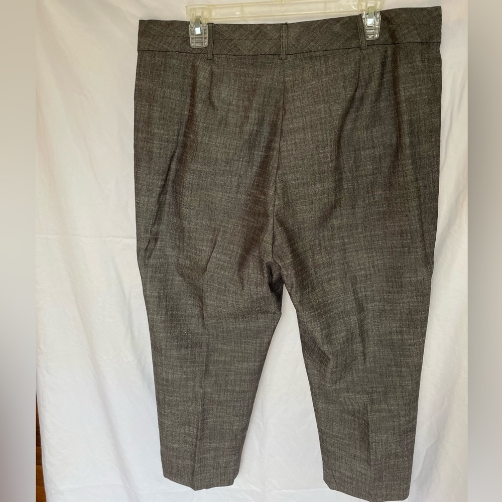 Gray Slim-Fitting Slacks - Picture 2 of 5